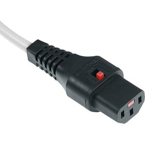 Cablenet 42-3037 kabel zasilające Biały 1 m C14 panel C13 panel