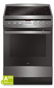 Amica 618CE3.333HTaQ(Xx) Freestanding Stove Electric Ceramic Stainless Steel