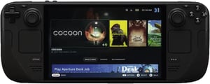Valve Steam Deck przenośna konsola do gier 18,8 cm (7.4") 512 GB Ekran dotykowy Wi-Fi Czarny