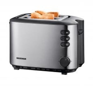 Severin AT 2514 2-slice toaster, 850 W, Silver