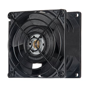 Silverstone FHS 80X Datorchassi Fläkt 8 cm Svart 1 st.