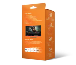HD+ 22025 przystawka Smart TV HDMI 4K Ultra HD Android Czarny