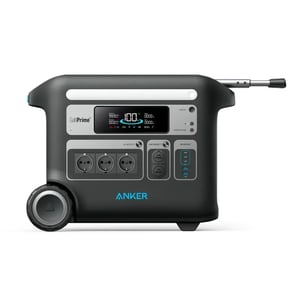 Anker SOLIX F2000 tragbare Ladestation mit 10 Lithium-Eisen-Phosphat-Akku (LiFePO4)
