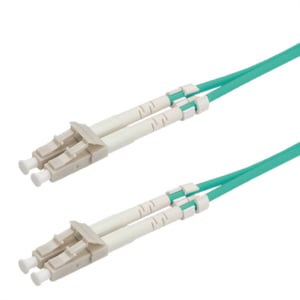 Secomp S1801 InfiniBand-/Glasfaserkabel, 1 m, LC, türkis