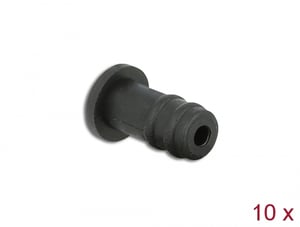 DeLOCK Dust Plug for 3.5 mm Jack, Black