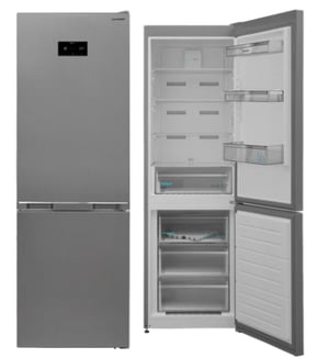 Sharp SJ-BA09RHXLC-EU Wolnostojący 294 l Stal nierdzewna