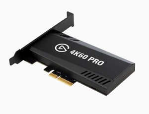 Elgato Game Capture 4K60 Pro videokort för inspelning, internt PCIe