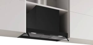 Bosch Serie 4 DBB65CC60 okap kuchenny Wbudowany Czarny 582 m³/h