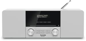 TechniSat DIGITRADIO 3 Personlig Analog och digital Rostfritt stål, Vit