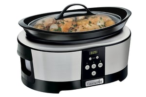 Crock-Pot SCCPBPP605-050 5.7 L 230 W Slow Cooker, Chrome