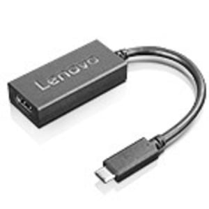 Lenovo 4X90M42956 VGA (D-Sub) to USB Type-C Cable Adapter, Black