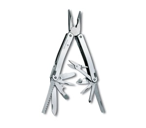 Victorinox Swiss Tool Spirit X multifunktionella tänger, fullstorlek, 24 verktyg. Rostfritt stål