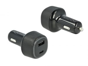 DeLOCK USB-C-PD-3.0- und USB-Typ-A-Autoladegerät, 63 W