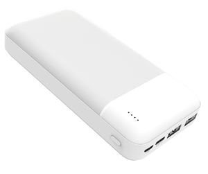 Platinet PMPB20W706W Lithium-Polymer-Powerbank (LiPo) 20000 mAh Weiß
