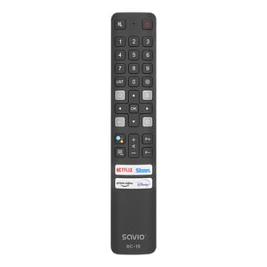 Savio RC-15 universal remote control/replacement for TCL SMART TV (infrared). Press the buttons