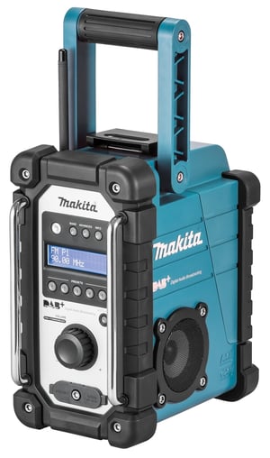Makita DMR110 Baustellenradio, digital, schwarz, türkis