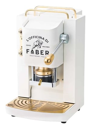 Faber Coffee Machines PROWHITEBASOTT ekspres do kawy Półautomatyczny Ekspres do kawy na strączki 1,3 l