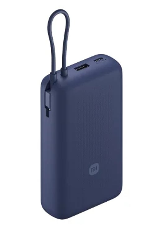 фото Зовнішній акумулятор (павербанк) Xiaomi 20000mAh 33W Blue (BHR8975GL)