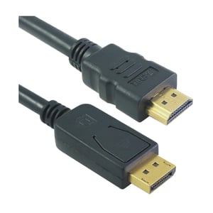M-Cab 7003466 adapter kablowy 2 m DisplayPort HDMI Czarny