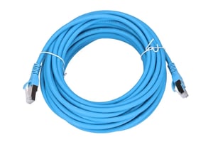 Extralink Patchcord LAN Kat.6A S/FTP 10m Miedź Kabel sieciowy skrętka 10Gbit/s
