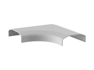 Maclean MC-697 W Cable Duct Accessories External Corner for Cable Routing