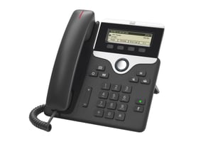 Cisco 7811 VoIP-Telefon, schwarz, silber, 1 LED-Leitung