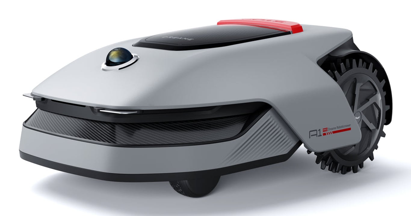 Dreame A1 Pro 1000 Kosiarka robot Bateria Czarny, Szary, Czerwony