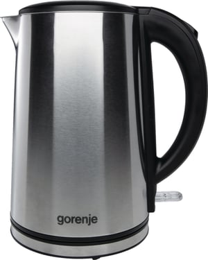 Gorenje K15DWS czajnik elektryczny 1,5 l 2200 W Czarny, Stal nierdzewna