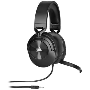 Corsair HS55 STEREO Hörlurar med sladd, huvudbåge, gaming, kolfiber
