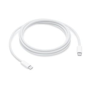 Apple MU2G3ZM/A USB 2.0 Cable, 2 m, USB-C, 0.48 Gbit/s, White
