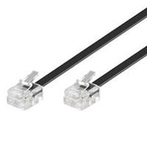 Microconnect MPK191 telefonkabel 15 m Svart