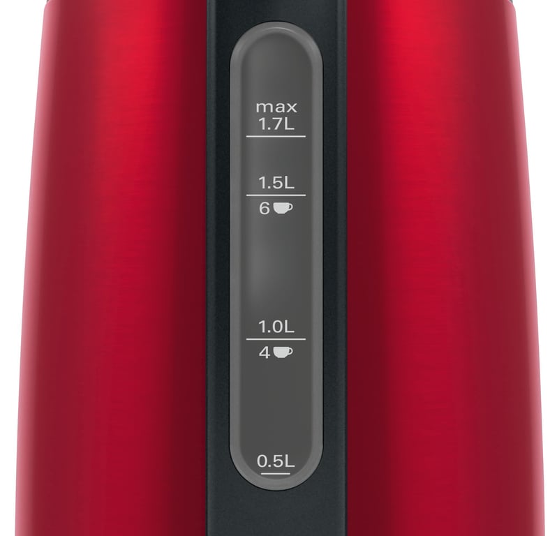 Bosch TWK3P424 czajnik elektryczny 1,7 l 2400 W Szary, Czerwony