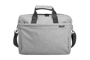NATEC Mustela 39,6 cm (15,6") Messenger-väska Grå