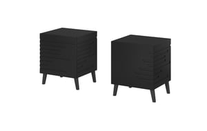 Cama Szafka nocna NOVA 44x40x52 czarny mat