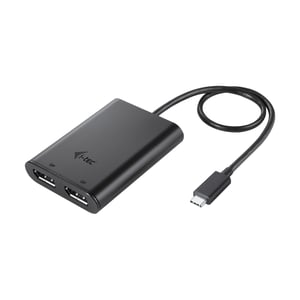 i-tec C31DUAL4K60DP externe USB-Grafikkarte 7680 x 4320 px Schwarz