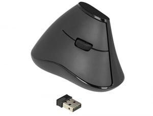 DeLOCK 12622 Office Mouse, Right-Handed, RF Wireless, Optical, 1000 DPI