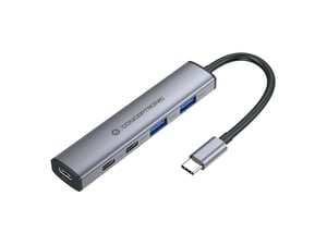 Conceptronic HUBBIES22G huby i koncentratory USB 3.2 Gen 1 (3.1 Gen 1) Type-C 5000 Mbit/s Szary