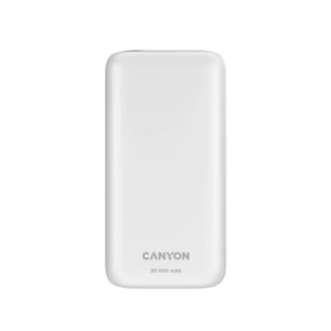 Canyon CNE-CPB301W 30,000 mAh Power Bank, White