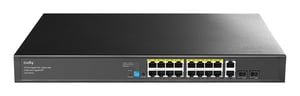 Cudy GS1018PS2 przełącznik sieciowy Gigabit Ethernet (10/100/1000) Obsługa PoE Czarny