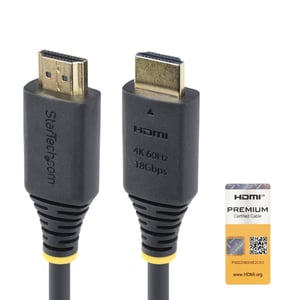 StarTech HDMI2-CABLE-4K60-2M kabel HDMI HDMI Typu A (Standard) Czarny