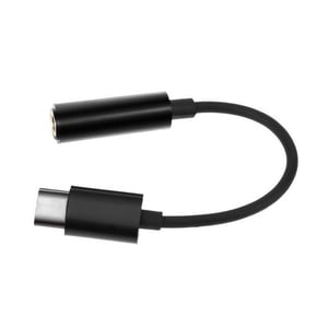 Gembird CCA-UC3.5F-01 telefonkabel, svart, 0,15 m, USB-C, 3,5 mm