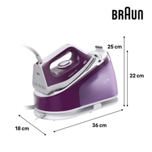 Braun CareStyle 1 IS1514VI 2200 W 1,7 l Płyta ceramiczna Fioletowy