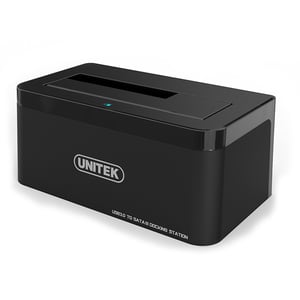 UNITEK Y-1078 stacja dokująca do dysków twardych USB 3.2 Gen 1 (3.1 Gen 1) Type-B Czarny