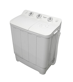 Ravanson XPB-800 tvättmaskin, toppmatad, 7,5 kg, 1400 varv/min, vit