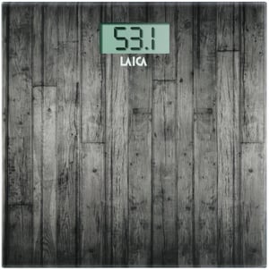Laica Electronic personal scale Kwadrat Drewno Elektroniczna waga osobista