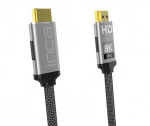 Inca IHM-03T kabel HDMI 3 m HDMI Typu A (Standard) Szary