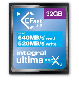 Integral INCFA32G-540/520 32-GB-CFast-Flash-Speicher