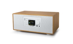 Muse M-695 DBTW Osobisty Cyfrowy Biały, Drewno