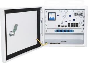 Ernitec ELECTRA-M10-OUTDOOR-200 Managed L2-Gigabit-Ethernet-Netzwerk-Switch (10/100/1000) PoE-Unterstützung Grau