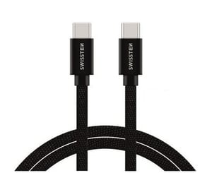 Swissten 71527201 kabel USB 1,2 m USB C 0,48 Gbit/s Czarny